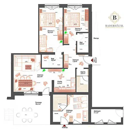 公寓 Building Baderhausl - Osb031029-dyd 布拉保韦德库